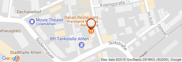 Zeiten Restaurant Ahlen-Innenstadt